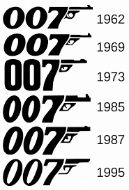 سیر تحویل لوگو 007