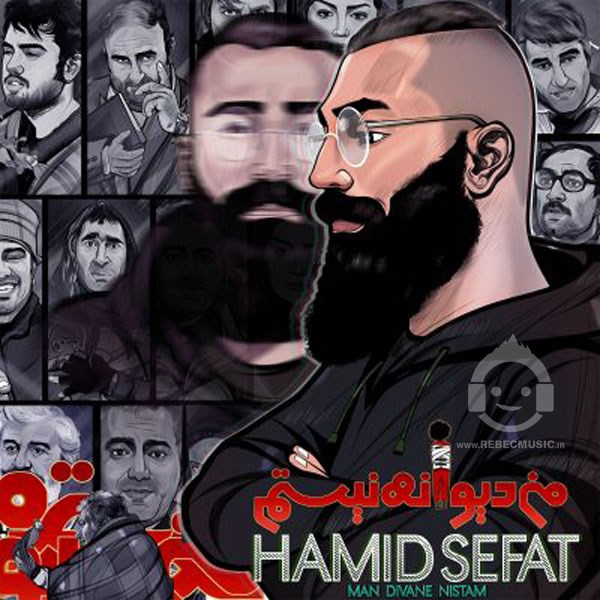 آهنگ من دیوانه نیستم از حمید صفت