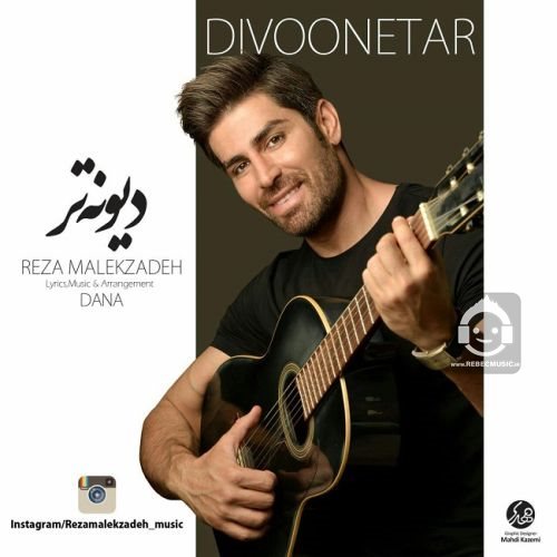 آهنگ دیوونه تر از رضا ملک زاده