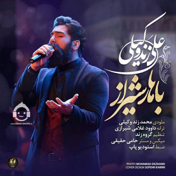 آهنگ باهار شیراز از علی زندوکیلی