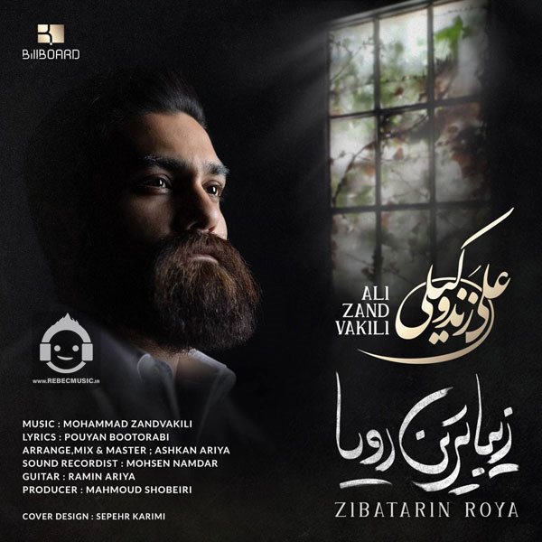 آهنگ زیباترین رویا از علی زندوکیلی