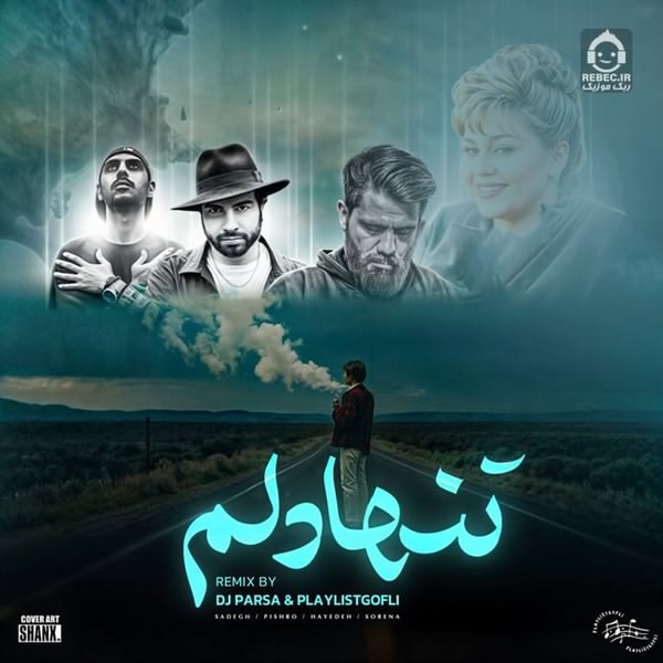 آهنگ تنها دلم (ریمیکس) از هایده و صادق و رضا پیشرو و علی سورنا