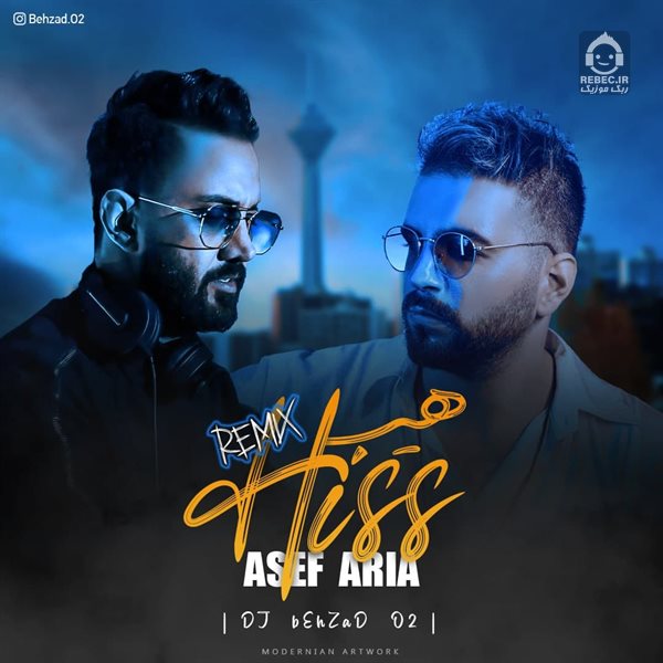 آهنگ شب موهات (ریمیکس) از آصف آریا