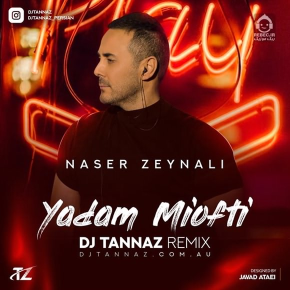 آهنگ یادم میوفتی (ریمیکس) از ناصر زینلی