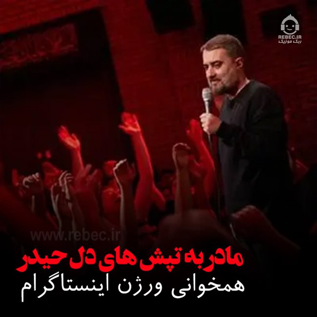 مداحی به تپش های دل حیدر از همخوانی +نسخه اینستاگرام